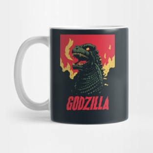 Raw Roaring Godzilla Mug